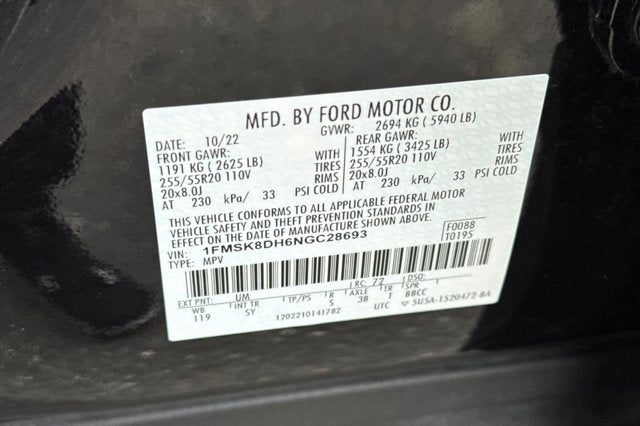 2022 Ford Explorer XLT