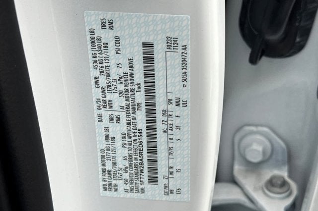 2024 Ford Super Duty F-250 SRW XL