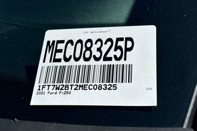 2021 Ford Super Duty F-250 SRW XLT