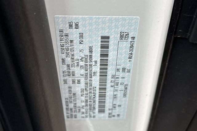 2026 Ford Transit Cargo Van T-250 148" Med Rf 9150 GVWR RWD