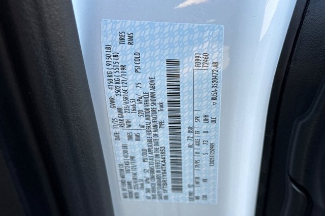 2026 Ford Transit Cargo Van T-250 130" Low Rf 9150 GVWR RWD