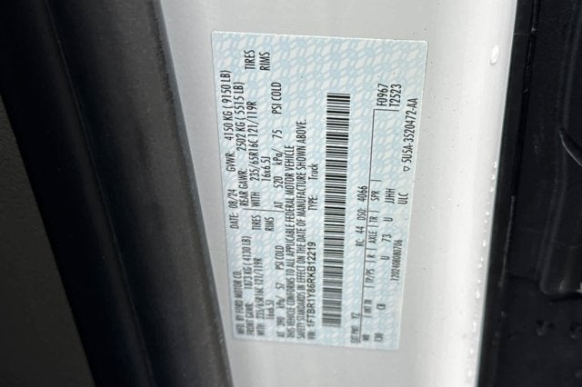 2024 Ford Transit Cargo Van T-250 130" Low Rf 9070 GVWR RWD