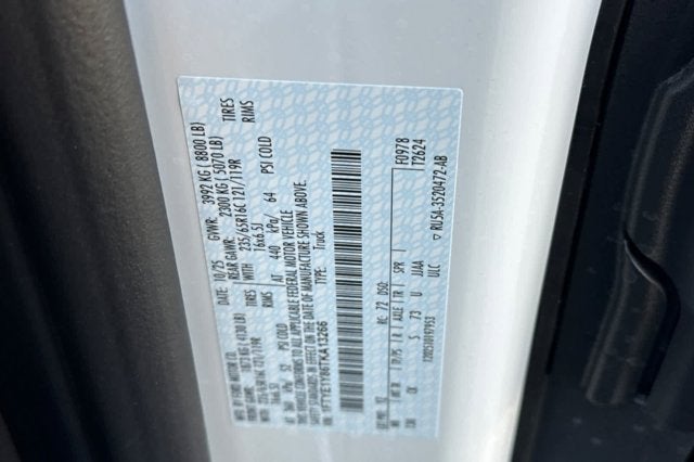 2026 Ford Transit Cargo Van T-150 130" Low Rf 8800 GVWR RWD