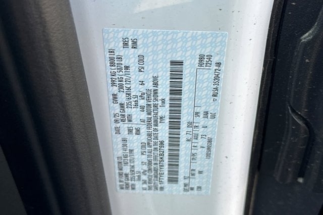 2025 Ford Transit Cargo Van T-150 130" Low Rf 8670 GVWR RWD