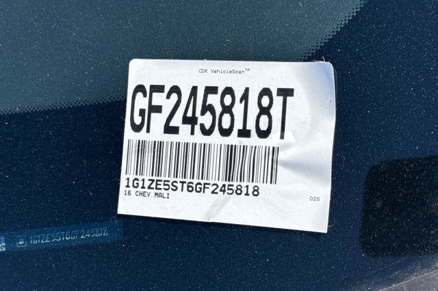 2016 Chevrolet Malibu LT