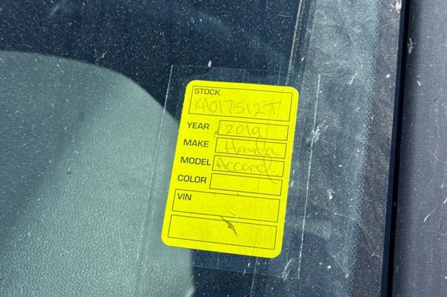 2019 Honda Accord Sedan Sport 2.0T