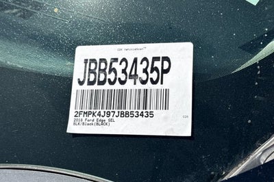 2018 Ford Edge SEL