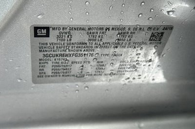 2015 Chevrolet Silverado 1500 LT