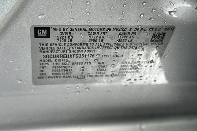 2015 Chevrolet Silverado 1500 LT