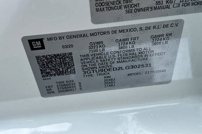 2020 GMC Sierra 1500 SLT