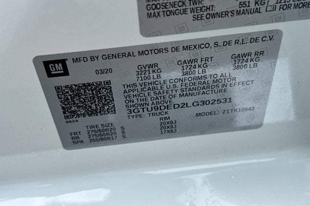 2020 GMC Sierra 1500 SLT