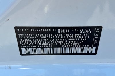 2024 Volkswagen Jetta SE