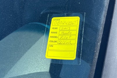 2013 Honda Pilot Touring