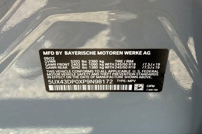 2023 BMW X3 sDrive30i