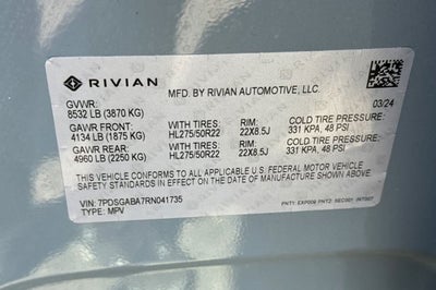 2024 Rivian R1S Adventure