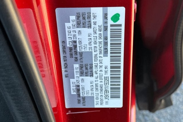 2022 Mazda Mazda CX-5 2.5 S Select Package
