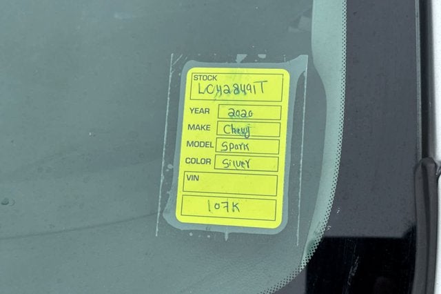 2020 Chevrolet Spark LT