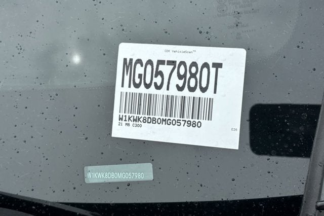 2021 Mercedes-Benz C-Class C 300