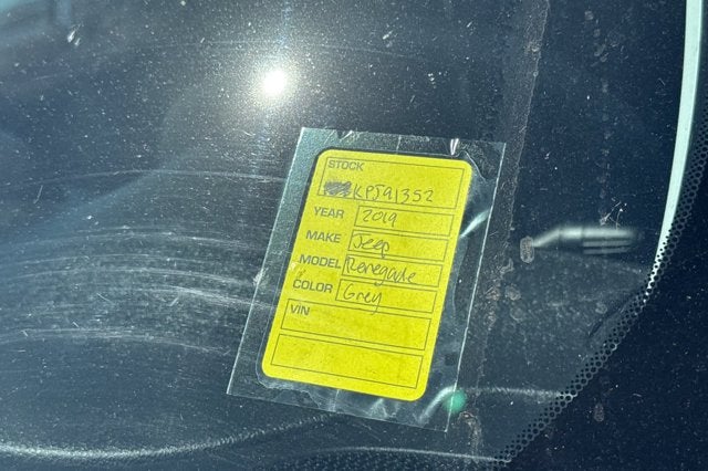 2019 Jeep Renegade Sport