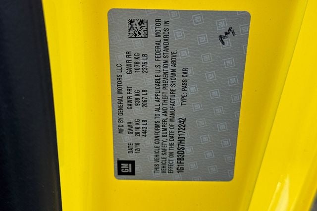 2017 Chevrolet Camaro 1LT