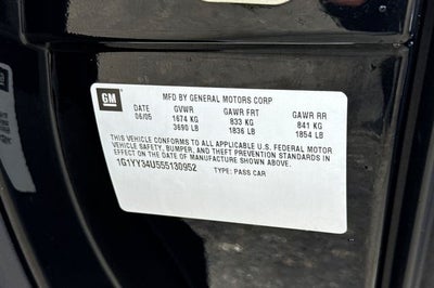 2005 Chevrolet Corvette Base