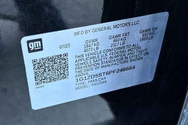 2023 Chevrolet Malibu LT 1LT