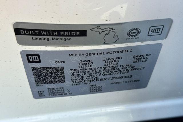 2026 GMC Acadia Elevation