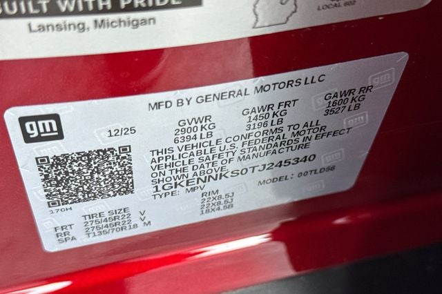 2026 GMC Acadia Elevation