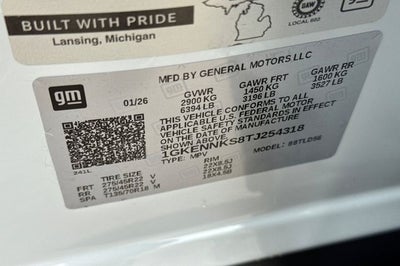 2026 GMC Acadia Elevation