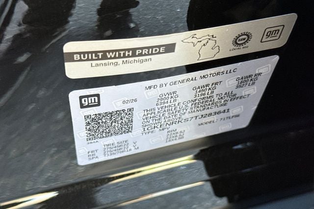 2026 GMC Acadia Denali