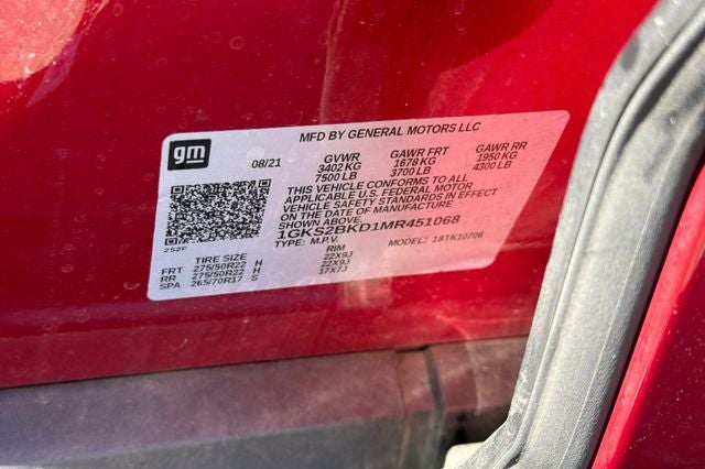2021 GMC Yukon SLT