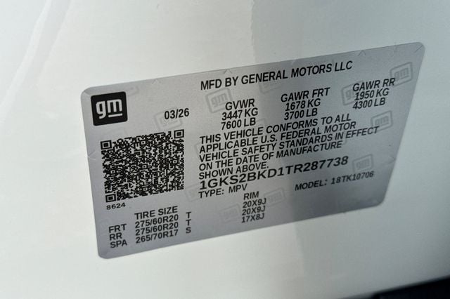 2026 GMC Yukon Elevation