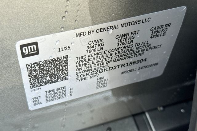 2026 GMC Yukon Elevation