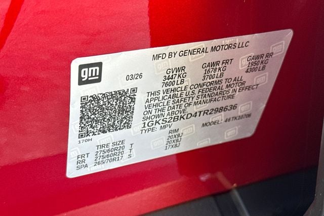 2026 GMC Yukon Elevation