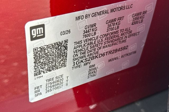 2026 GMC Yukon Elevation