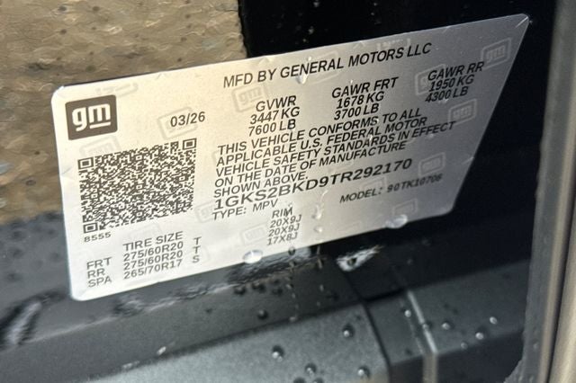 2026 GMC Yukon Elevation