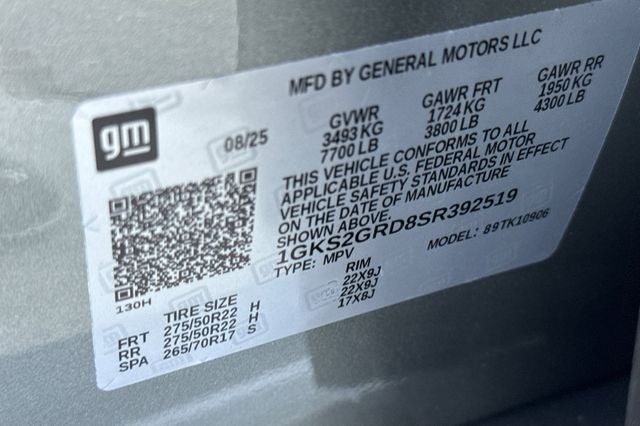 2025 GMC Yukon XL Elevation