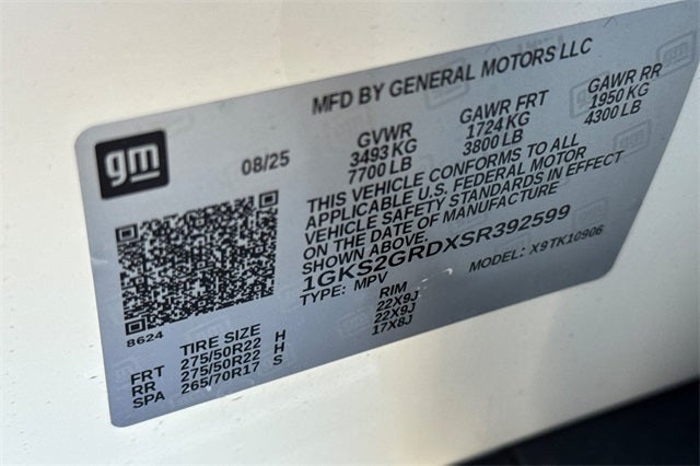 2025 GMC Yukon XL Elevation