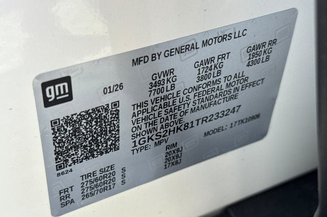 2026 GMC Yukon XL AT4