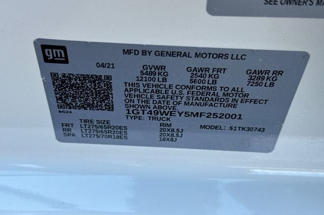 2021 GMC Sierra 3500HD Denali