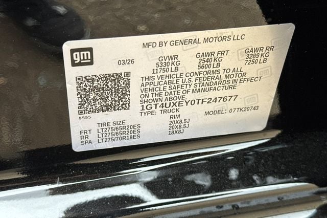 2026 GMC Sierra 2500HD Denali Ultimate