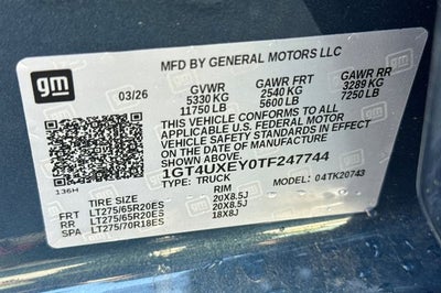 2026 GMC Sierra 2500HD Denali Ultimate