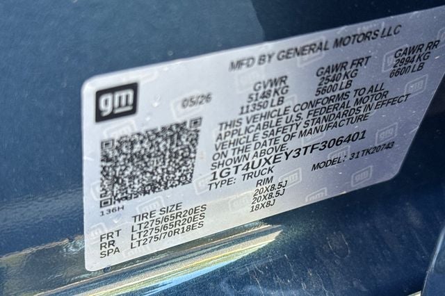 2026 GMC Sierra 2500HD Denali Ultimate