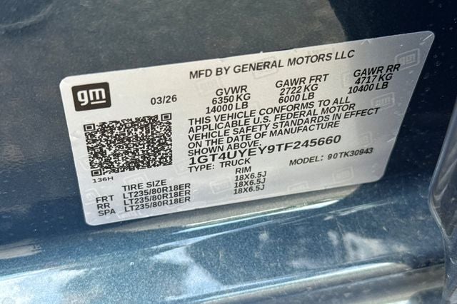 2026 GMC Sierra 3500HD Denali Ultimate