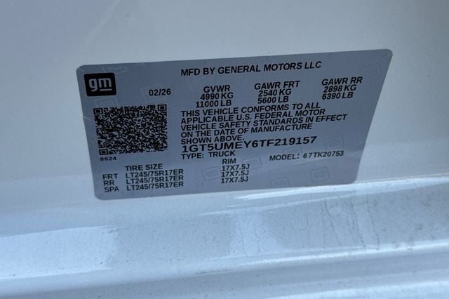 2026 GMC Sierra 2500HD SLE