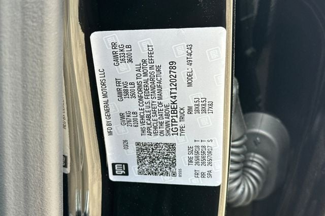 2026 GMC Canyon Elevation