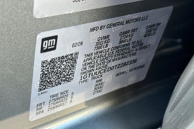 2026 GMC Sierra 1500 Elevation