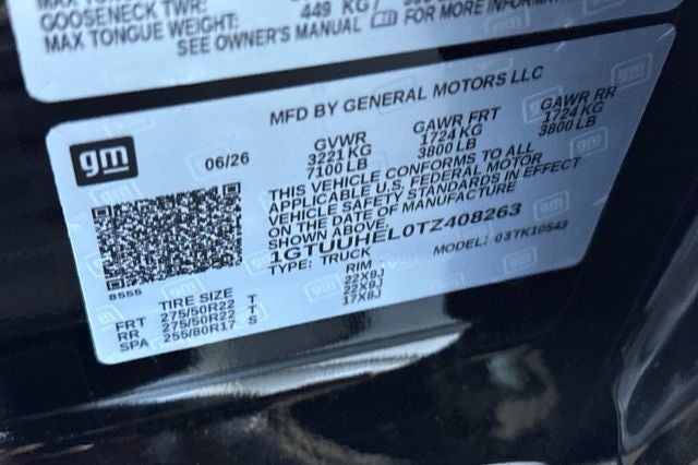 2026 GMC Sierra 1500 Denali Ultimate