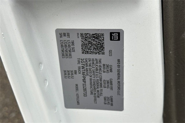 2023 GMC Savana 2500 Work Van