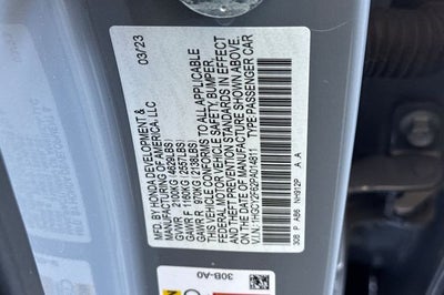 2023 Honda Accord Hybrid EX-L